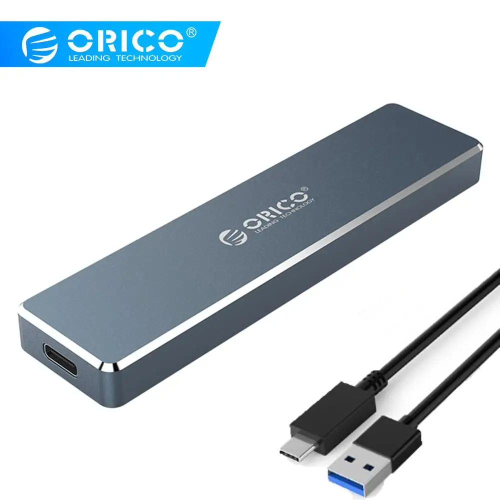 Адаптер конвертер ORICO M.2 NGFF SSD 6 Гбит/с на USB 3 1 Type-C Твердотельный корпус для диска