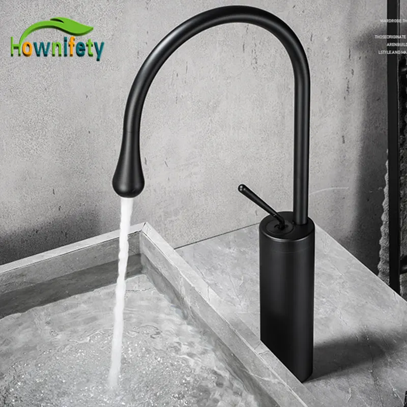 Grifo de lavabo de Oro pulido nórdico, boquilla de rotación de 360, grifo mezclador de latón moderno, fregadero de agua para baño y cocina