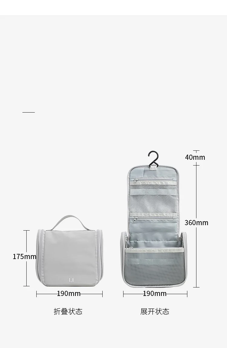Xiaomi Путешествия Сумочка для умывальных принадлежностей Бизнес туда и обратно косметичка Для мужчин женские зимние сапоги большого-емкость туризма Портативный мыть мешок, мешок для вещей