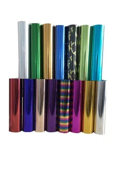 

Free shipping wholesale 1 sheet 10"x40"(25cmx100cm) metallic Heat Transfer Vinyl roll sheets Camouflage Iron on Film HTV T shirt