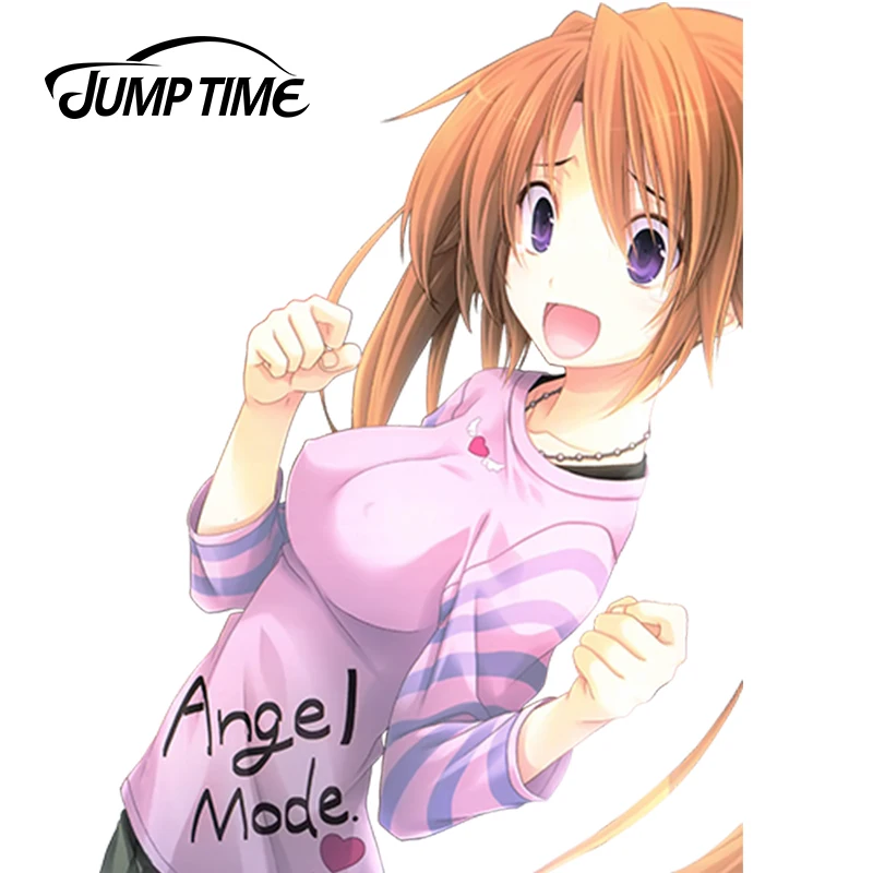 JumpTime 13 см x 9 6 3D автомобильный стиль для старшей школы DxD аниме JDM Shidou Irina