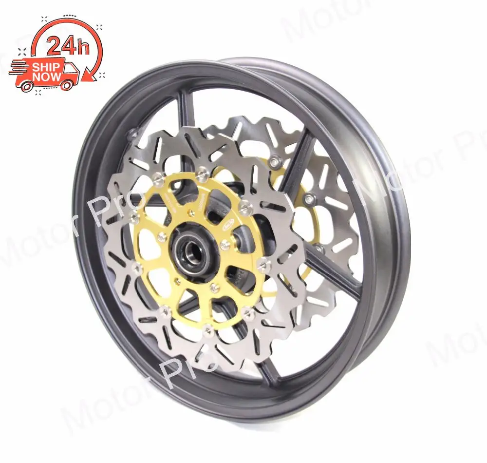 Для KAWASAKI Z750 2007 2008 Z 750 передний обод колеса тормозной диск ротор Мотоциклетные