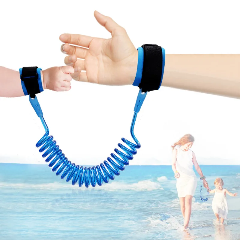 Детская веревка для защиты от потери, браслет для защиты от потери ребенка, с веревкой для удержания рук, 2,5 м, рюкзак для прогулок, Детская веревка