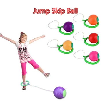 

Skip Ball Children Exercise Coordination and Balance Hop Jump Playground Toy MU8669