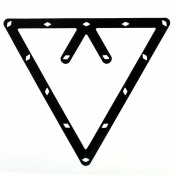 

6Pcs/Set 8 / 9 And 10 Ball Rack Positioning Billiard Pool Cue Accessory Triangle Billiard Rack billiard accessories 2020 New