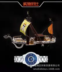 Micro peilow чувство 3D головоломки модель DIY Собранные сливы li hao пиратский корабль Реалистичные 3D Металлические Головоломки
