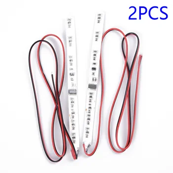 

5W Light Strip Auto 2Pcs 12V DC LED Left+Right Turn Signal Indicator Rear Mirror