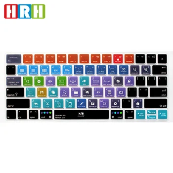 

HRH Ableton Live Functional Hotkeys Shortcuts Silicone Keyboard Cover Skin Protective Film For Apple Magic MLA22B/A US Version