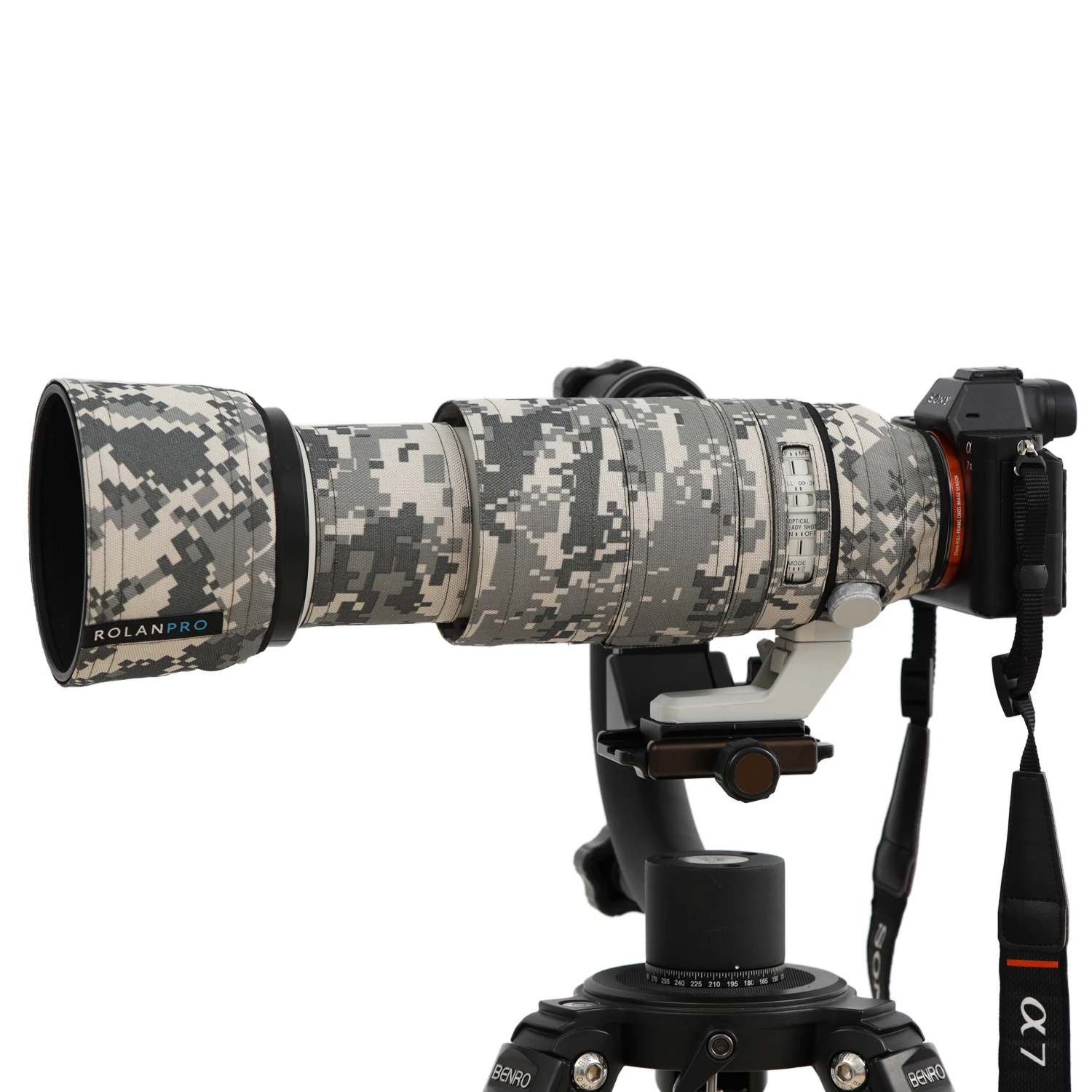 ROLANPRO Copriobiettivo Impermeabile Camouflage Per Canon EF 100-400mm F4.5-5.6 L IS II USM – Protezione Antigraffio E Urto