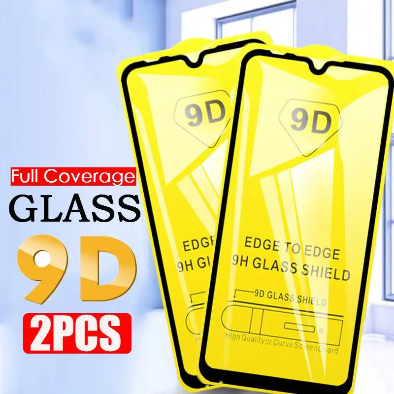 

2PCS 9D Tempered Glass For Xiaomi Mi 9 SE A3 lite CC9 9T Screen Protector Redmi K20 note8 Pro Note 8 7 6 5 Pro Anti-scratch Film