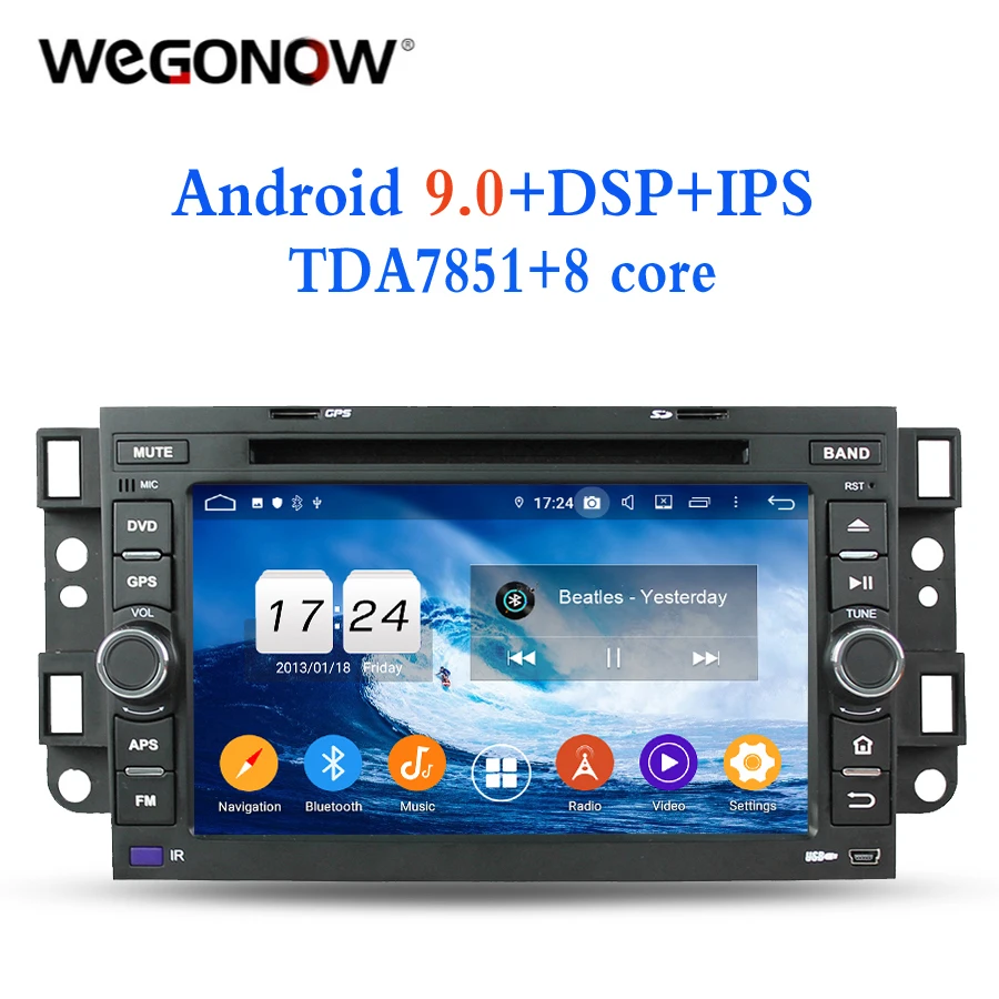 DSP PX5 Android 9 0 4 Гб ОЗУ автомобильный dvd-плеер для Chevrolet Epica Aveo Captiva 2006-2012 Wifi данные