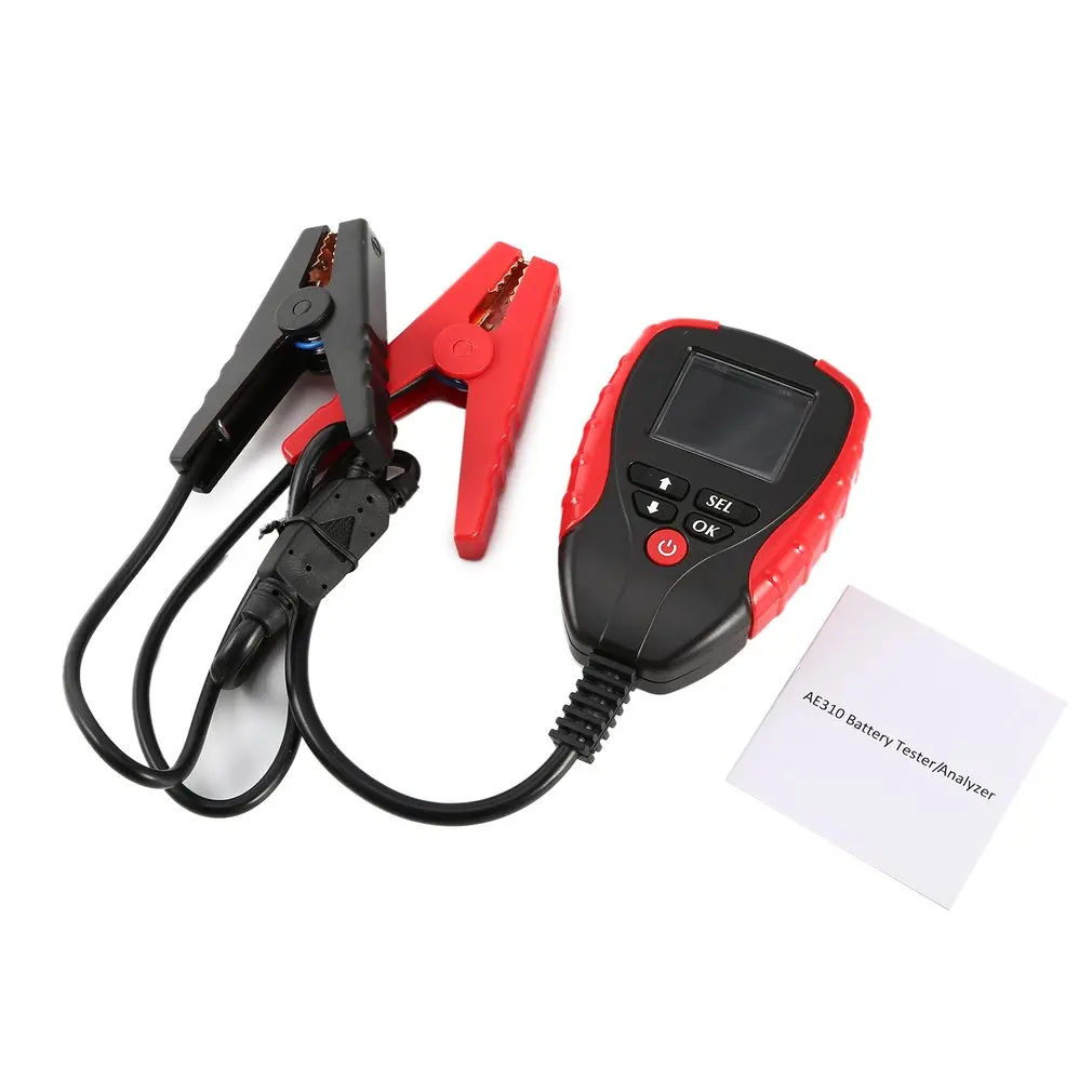 

Automotive Load Battery Tester Digital Analyzer Car Vehicle Cell Test Diagnostic Tool Capacity Voltage Voltmeter Auto System