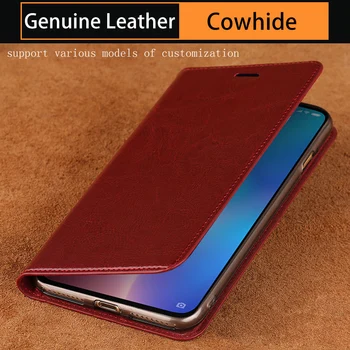 

Flip Phone Case For Xiaomi Redmi Note 5 5A 6 7 8 Pro note 3 4X 4 Case For redmi 4x 5 plus 6 6a 7 7a 8 8a Oil wax skin Cover