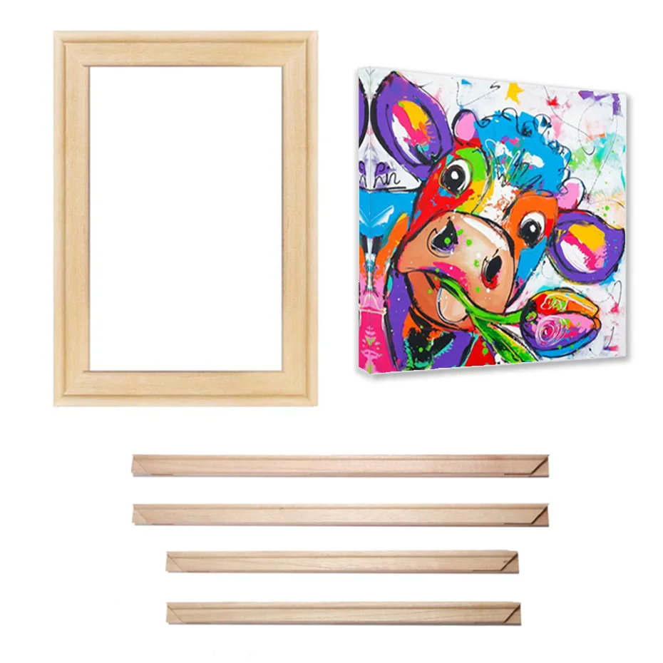 Photo Frame Wood Canvas Frame Wood Photo Frame Wood Frame Wood Picture Frame Art Frames Wood Large Wall Frame DIY Picture Frame 40x60 50x70 60x90 cm
