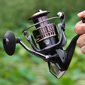 

Spinning Fishing Reel 5.2:1 High Speed Gear Ratio Ultra Smooth Spin Wheel 13 + 1 Bearing Universal Reel