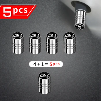 

Auto Emblem metal Cap Case For Lada Niva Kalina Priora Granta largus Vaz Samara 2110 Car-Styling Badge Accessories 5pcs