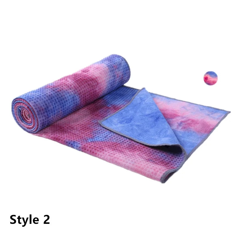 183*63 см нескользящий коврик для йоги полотенце Противоскользящий коврик для йоги из микрофибры полотенце s одеяла для Пилатес фитнес
