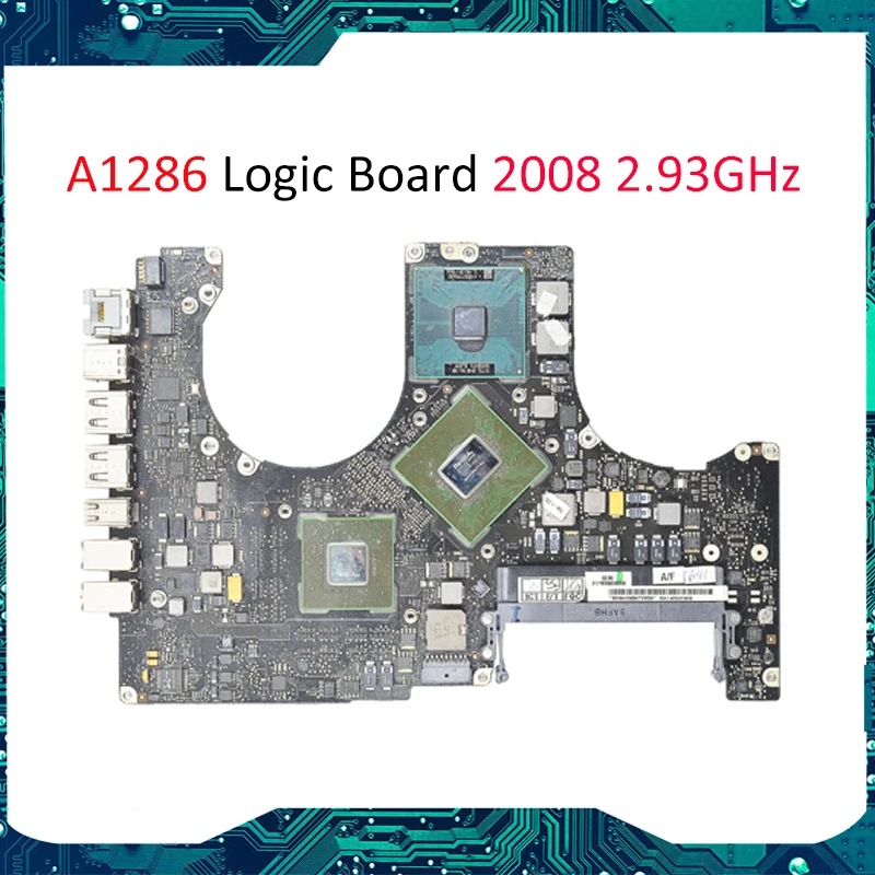 820-2330-A Logic Board for MacBook Pro 15&quot A1286 2008 2.93Ghz MB470 M98A Motherboard 661-4836 | Компьютеры и офис
