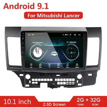

10 inch 2 Din Car Android 9.1 Car Multimedia Video Player for Mitsubishi Lancer 2008-2016 2din Radio GPS Navigation Audio Stereo