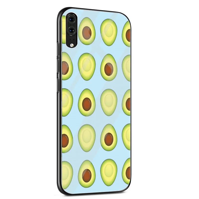 Авокадо еда шаблон телефон чехол для Huawei P10 P30 P20 P Smart Pro P Smart mate 10 20 Lite Y6 Y9 Honor 7A 8X9 10 mate 20 крышка