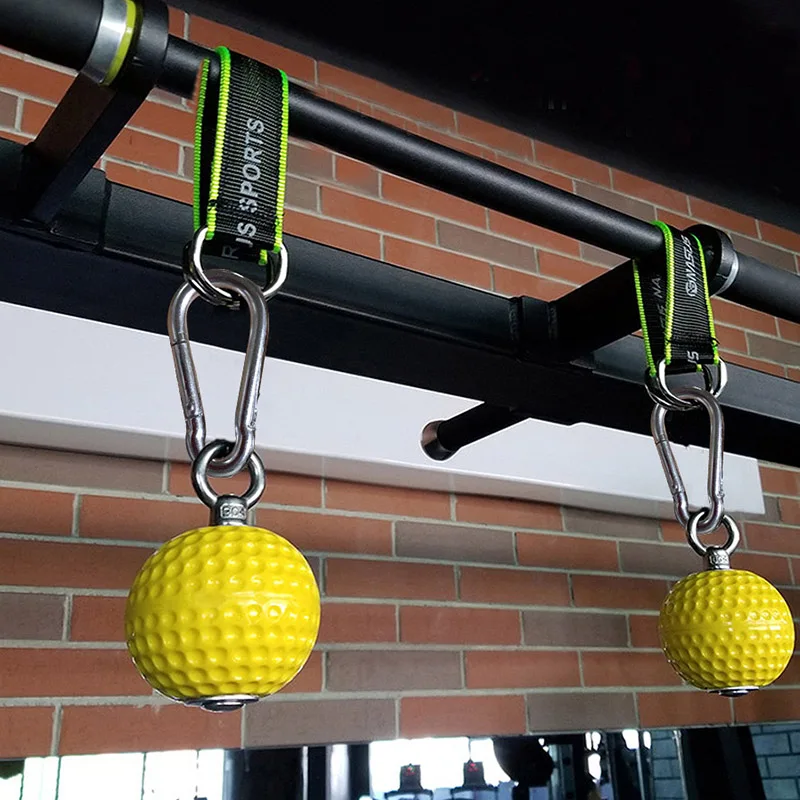 

97mm Hand Gripper Strengths Arm Ball Pull Up Climbing Sports Crossfit Muscle Training Exerciser Power Wrist Fitness Equipment