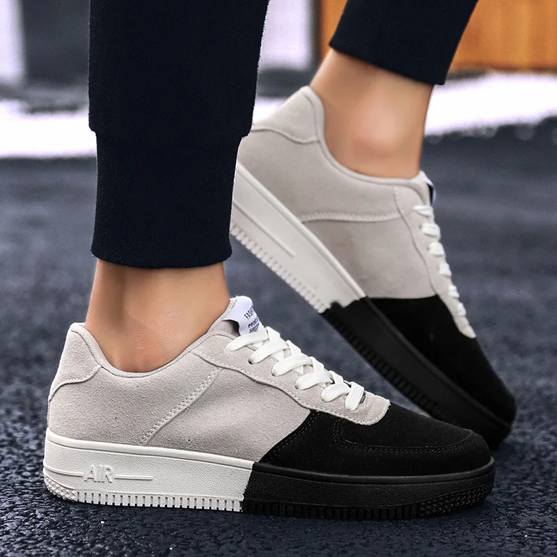 

2019 Autumn Korean-style Trend Versatile Men Low Top Sports Casual Air Force One Gradient Board Shoe MEN'S SHOES