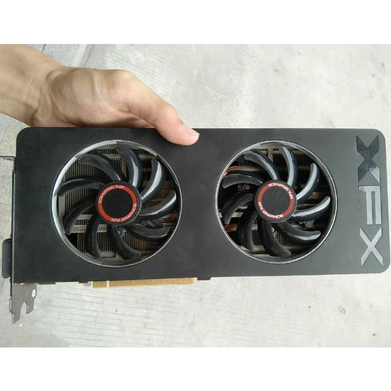 Видеокарты XFX R9 280X 3 ГБ видеокарты AMD Radeon 280 A GPU для настольного компьютера игры