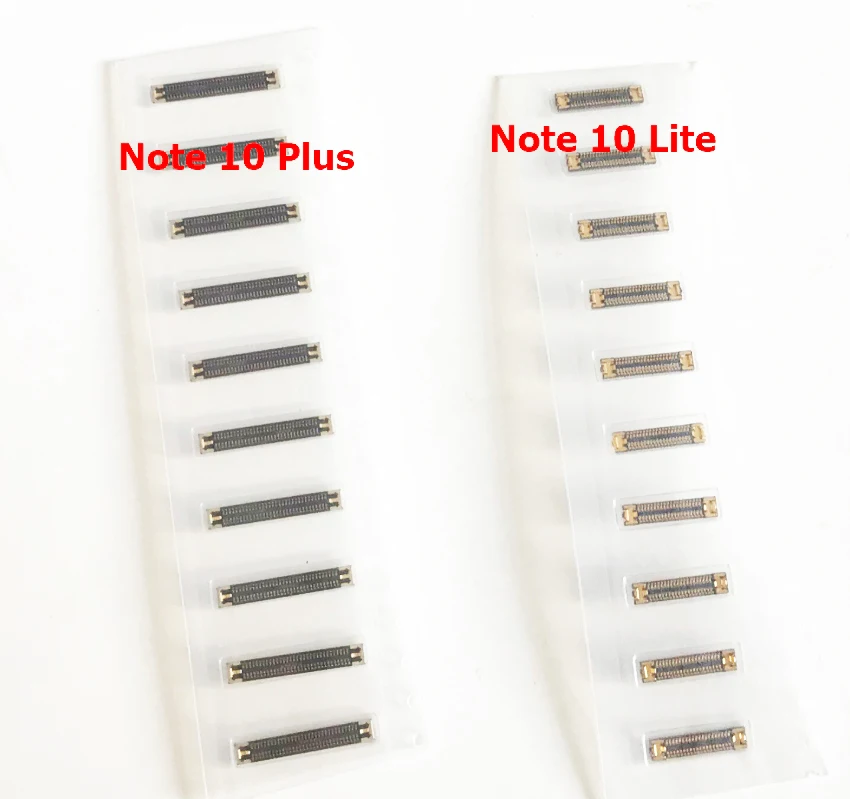 

10Pcs For Samsung Galaxy S8 S9 S10 Plus S20 S21 Ultra Note 20 8 9 10 Lite Lcd Screen Display FPC Connector On The Motherboard
