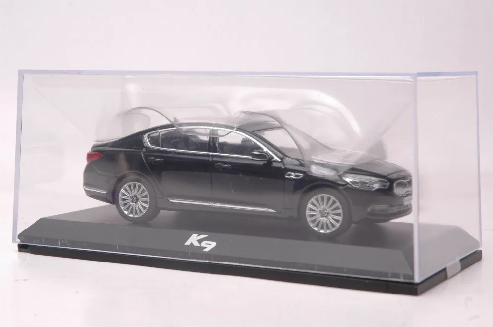 1:32 литье под давлением модель для Kia K9 Quoris черный седан Игрушечная машина из сплава миниатюрная коллекция подарки