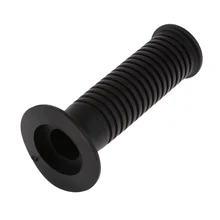 1 пара мягких резиновых мотоциклетных ручек с открытым концом, подходит для 7/8 дюймовых рулей для BMW R1150 GS R RT R1200RT R1100GS/RT/R/S и т. Д. Черного цвета