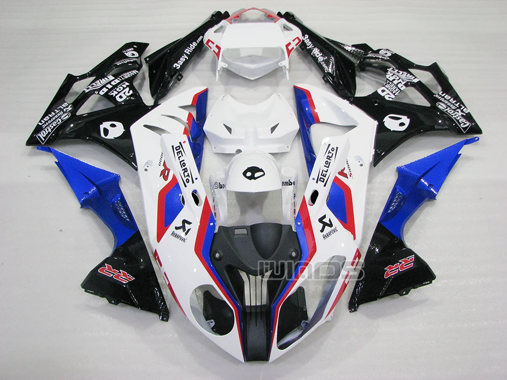 ABS корпус Инжектора Комплект обтекателя Для BMW S1000RR 2010 2011 2012 2013 2014 белый черный