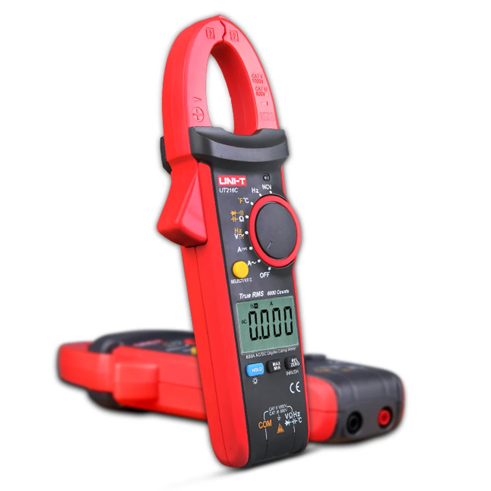 UNI-T UT216A UT216B UT216C UT216D Цифровые токоизмерительные клещи True RMS VFC переключатель