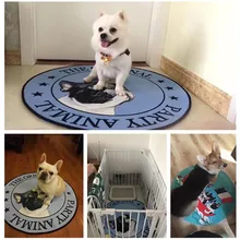 Коврик для домашних животных, мягкий круглый ковер из ткани, ковер для спальни, милые аксессуары для гостиной,@ D