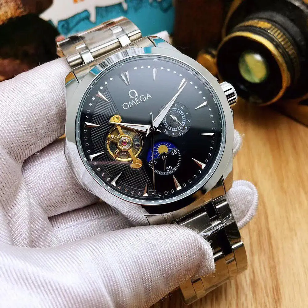 

Omega-men quartz watch bracelet watches fashion classic men wristwatch women and men watch gift orders1056