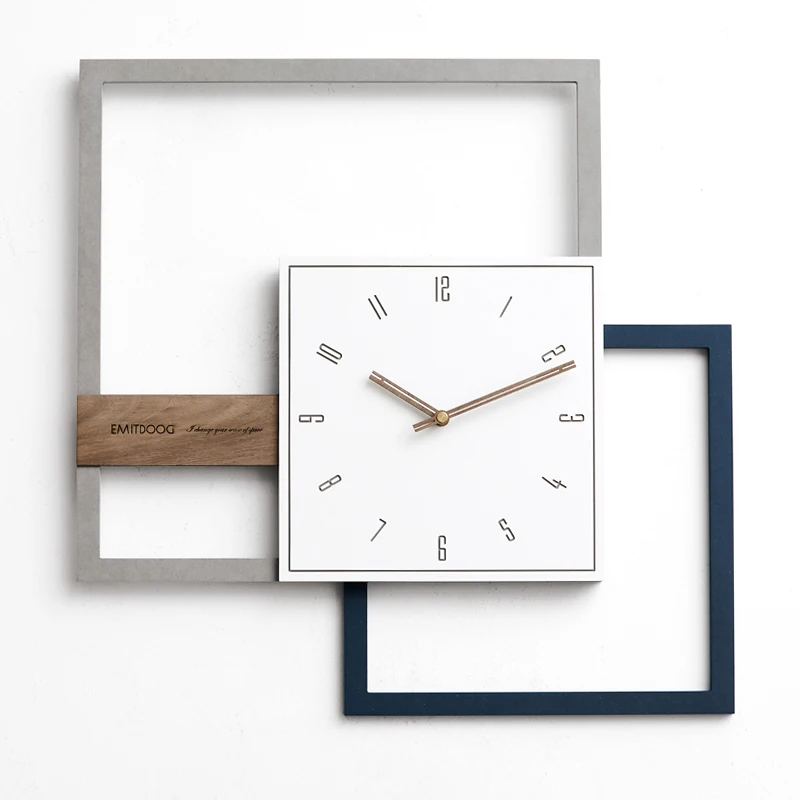 

Nordic Style Luxury Wall Clock Living Room Personalised Creative Wall Clock Modern Simple Fashion Reloj Pared Home Decor HX50WC