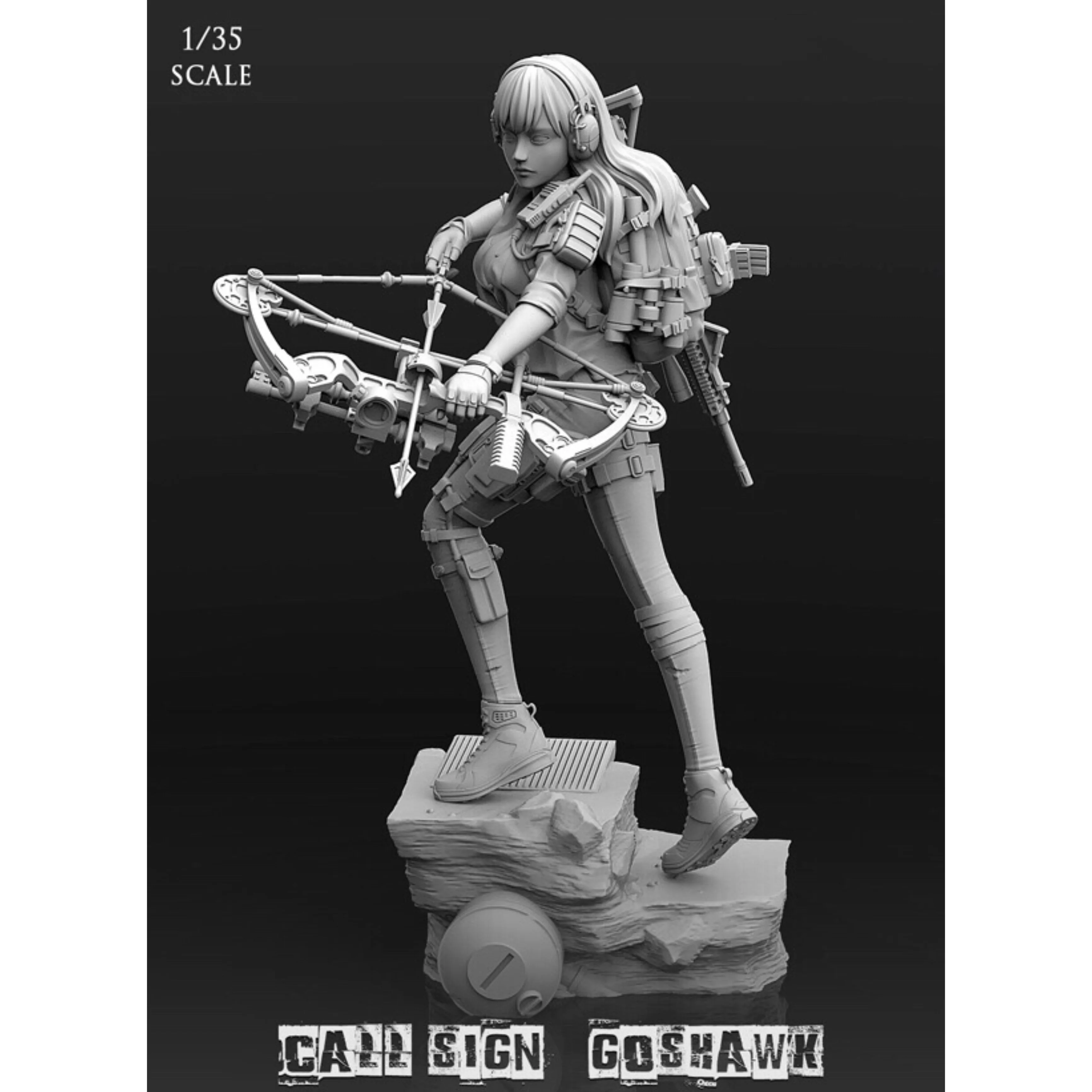 1/35  Resin Model Figure GKï¼ŒUnassembled and unpainted kit