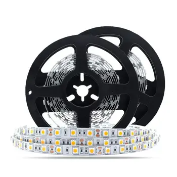 

SMD5050 LED Strip Lights,300LEDs,IP44 DC12V Warm White 3000K Roll Light,16.4FT 5 M,for cabinet,under counter,bedroom,office,etc.