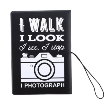 

Passport Holder Card Case Travel Cover Camera Creative Pu Leather Women Student Unisex Man Money Clip Men 14 10 Solid China