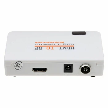 

SOONHUA HDMI To RF Coaxial Converter Box HDMI To RF Coax Converters Adapter For TV With Cable And AC Power Adapter
