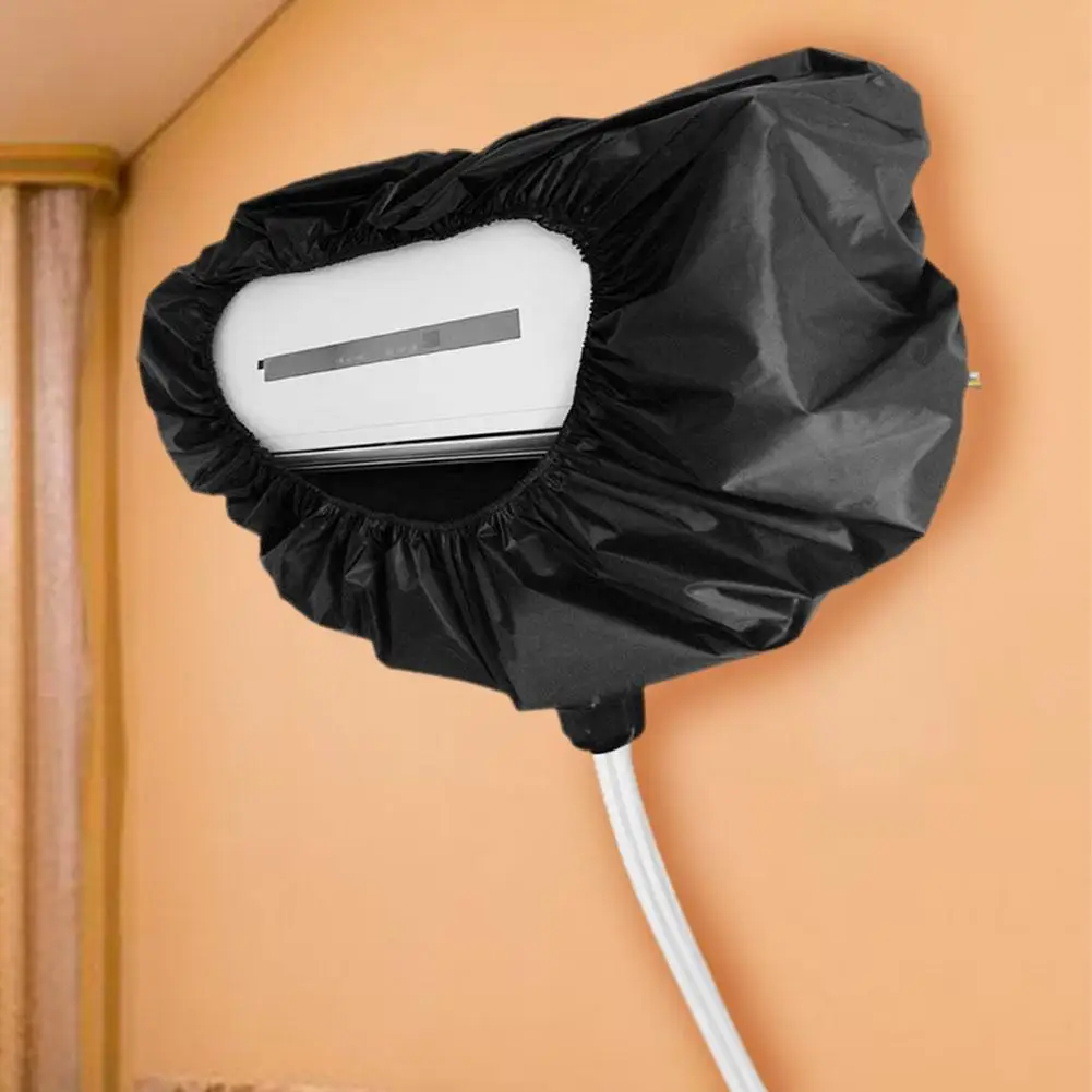 

Air Conditioner Cleaning Cover Hanging Machine Waterproof Household Cleaning Dust Cover #CW