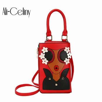 

Personality Cartoon Bag Women's New Fashion 2020 Portable Envelope Bag Street Women's Shoulder Bag