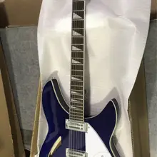 Новое поступление Rickenback 12 струнная электрогитара 330 в синем 181007 325