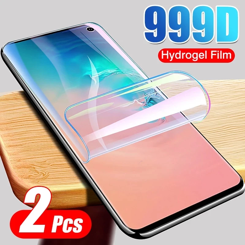 Защитная Гидрогелевая пленка для Samsung Galaxy S8 S9 S10 E S20 Plus Note 8 9 10 20 Ultra A51 A71 A50 A70 защита