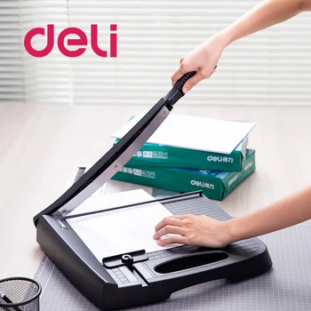 

Deli 1pcs Multiple types Paper Cutter Manual Small A4 cutter Paper Photo Cut Trowel