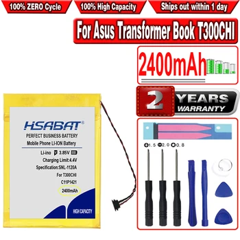 

HSABAT 2400mAh C11P1421 Battery for Asus Transformer Book T300CHI Keyboard Dock Built-in Li-ion bateria Li-Polymer