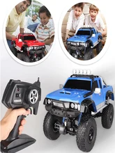  Remote Control Pickup Truck Large Charging Four-Wheel Drive Big Foot Off-Road Vehicle High Speed Climbing Car Children's Toys 