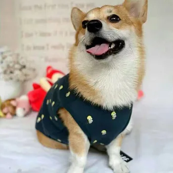 

2020 Summer New Vest Cotton Wool Pull Frame Casual Fashion Fan Fashion Dog Clothes Wholesale