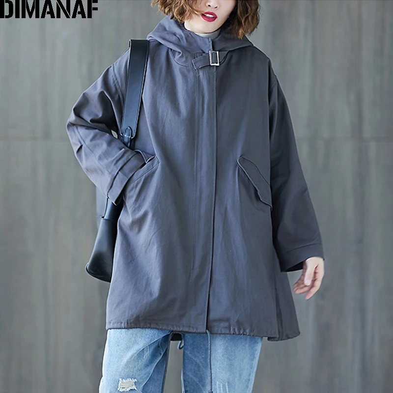 Greatest  DIMANAF Plus Size Women Bomber Jackets Coats Big Size Autumn Winter Zipper Casual Female Outerwear 