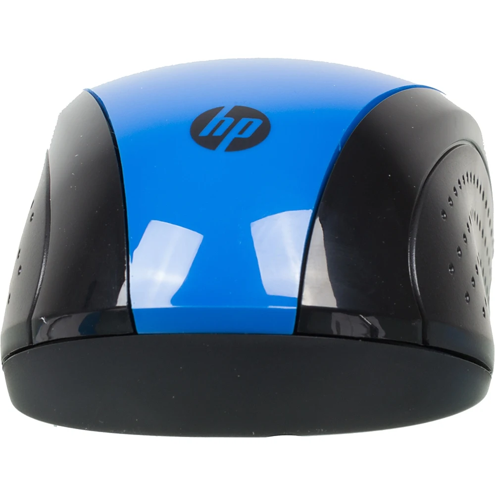 Мышь HP X3000 синий оптическая(1200dpi) беспроводная USB(3but
