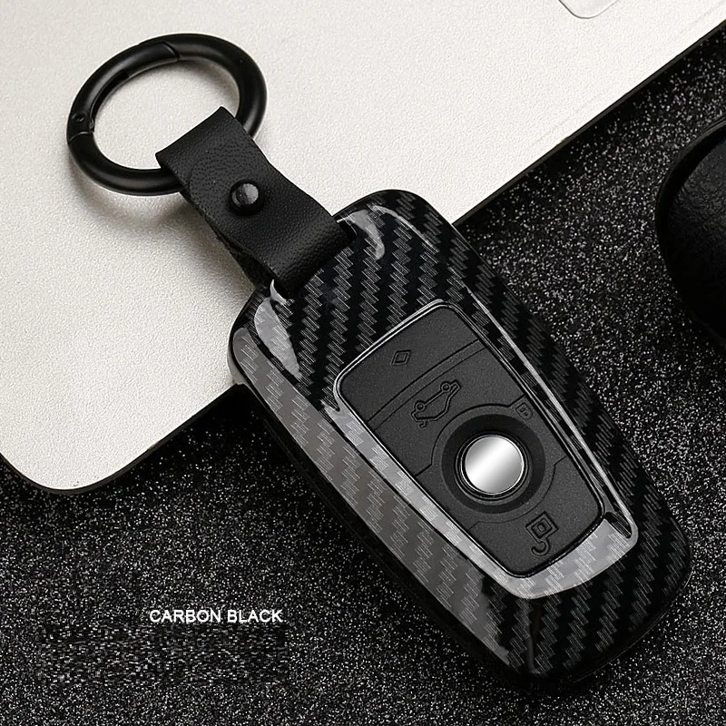 

Carbon fiber ABS Car Remote Smart Key Case Cover For BMW 1 2 3 4 5 6 7 Series X1 X3 X4 X5 X6 F30 F34 F10 F07 F20 G30 F15 F16